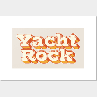 Yacht Rock /\/\/ Retro Typography Design Posters and Art